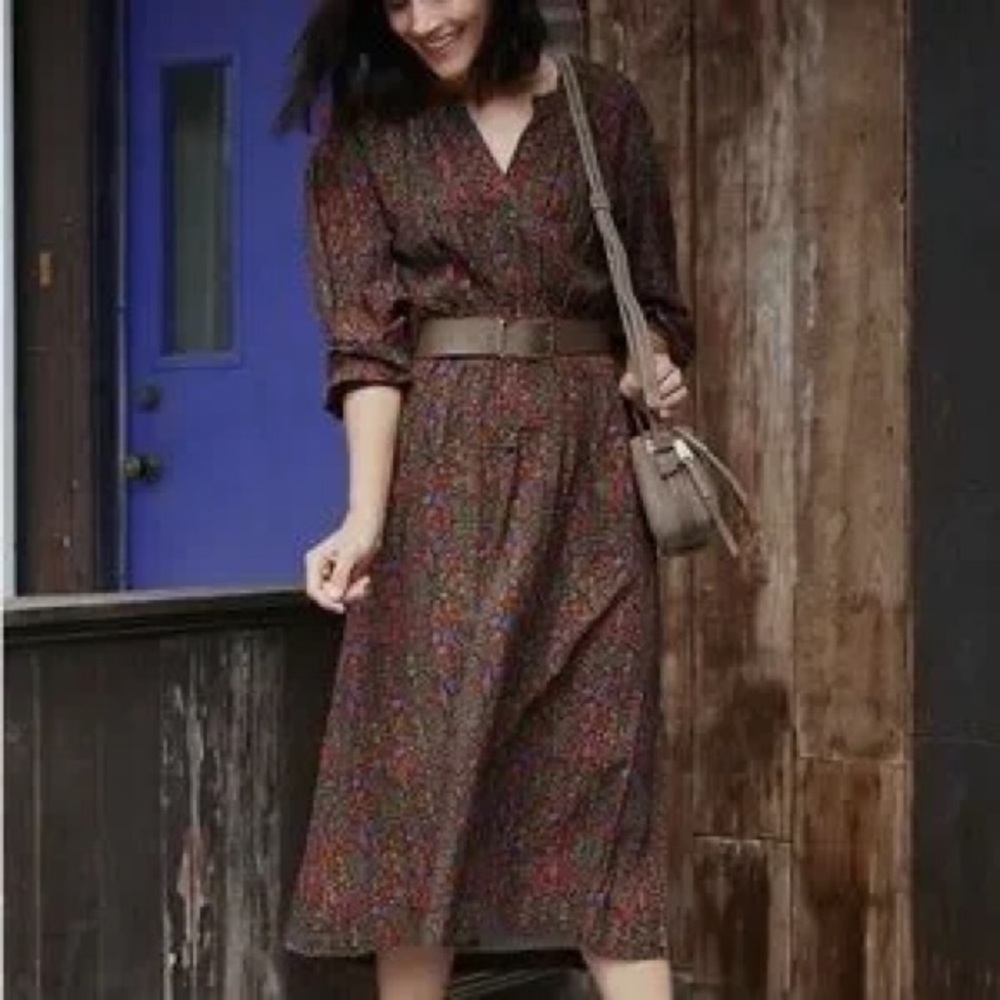 Xirena Salma Dress Navy Floral Sz Small BNWT